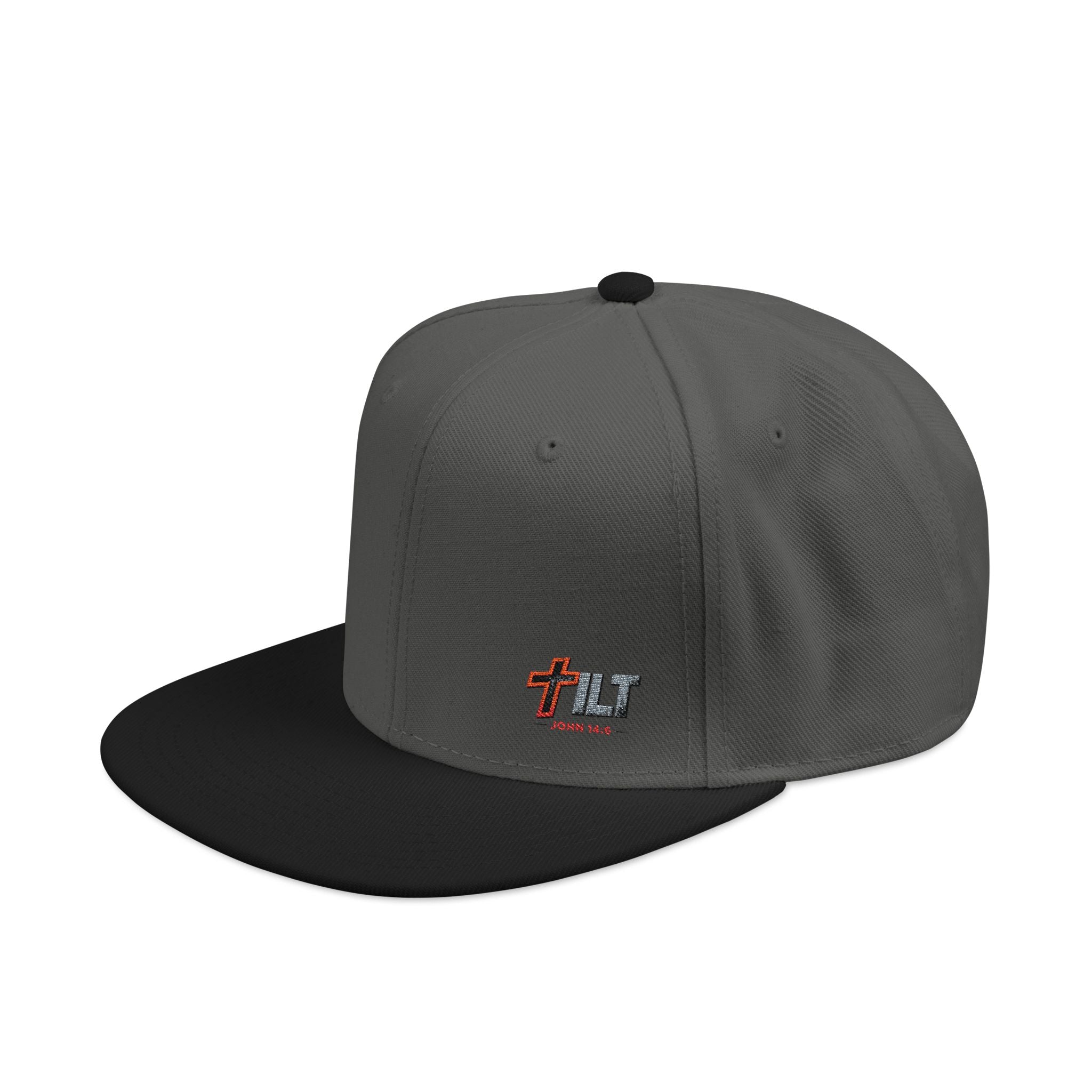 Embroidered Cross & 4T Snapback Hat — Christian Baby Milestone Cap