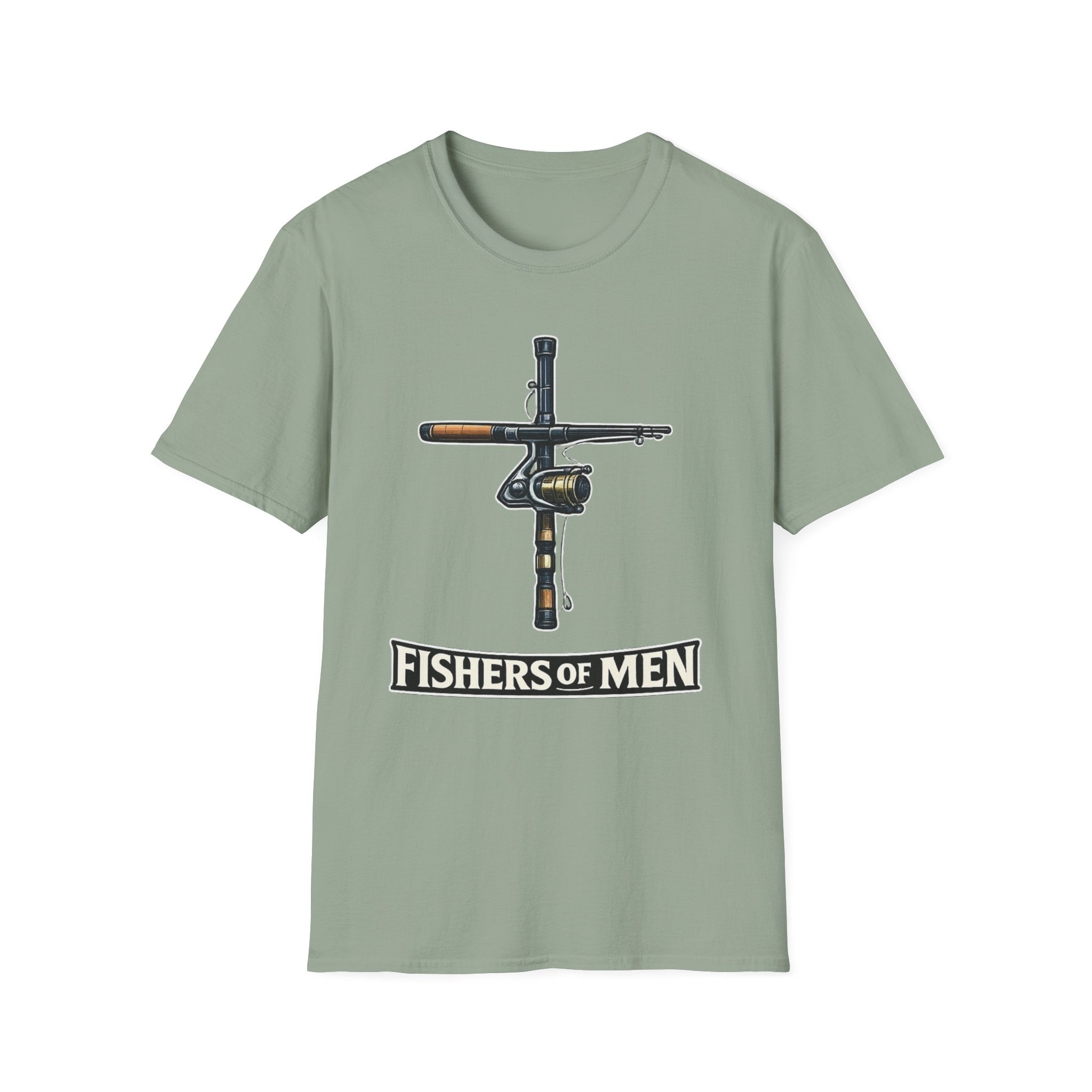 Fishing Pole Cross T-Shirt