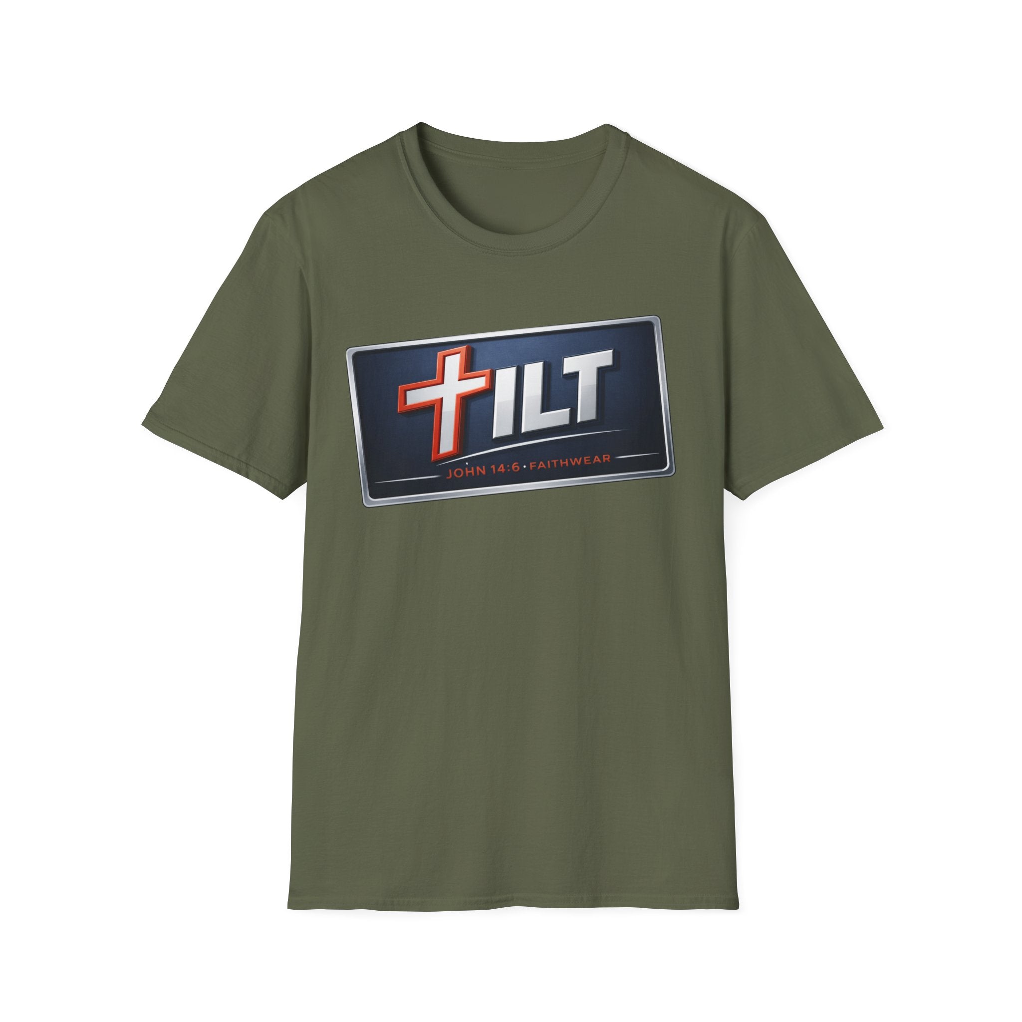 TILT Logo T‑Shirt — Christian Cross Graphic Tee