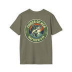 Fisher of Men T-Shirt – Matthew 4:19 Bass Fishing Christian Tee