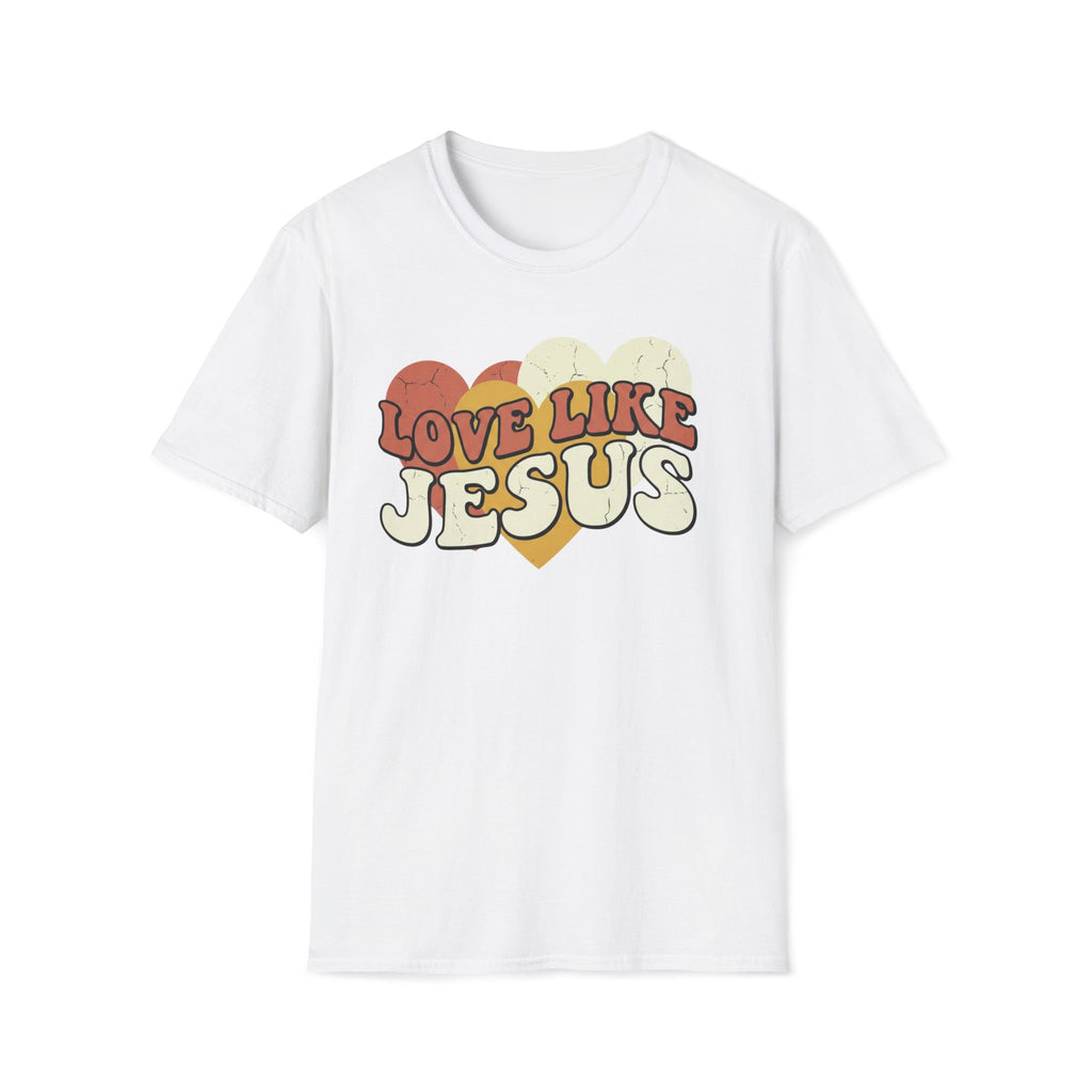 Love Like Jesus Groovy T-Shirt
