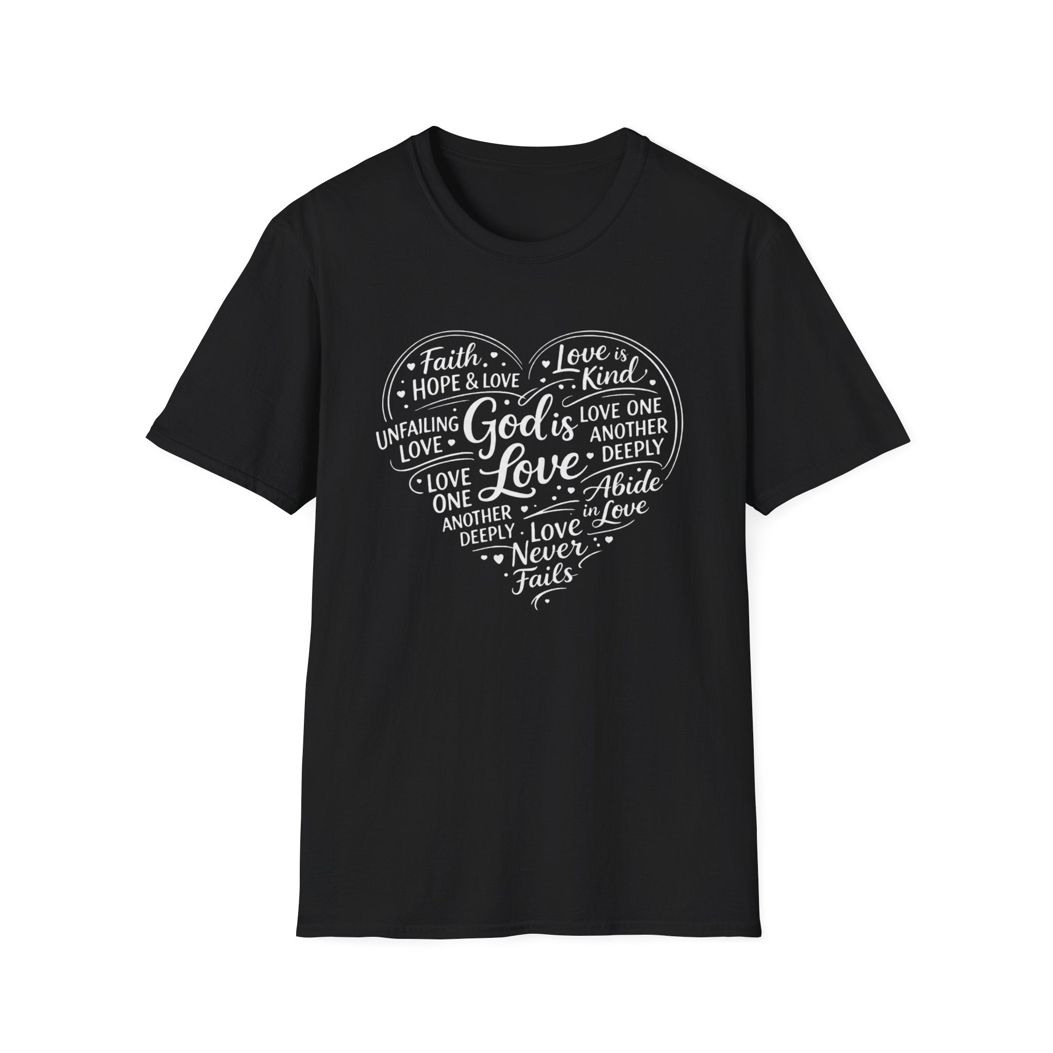 God is Love Heart T-Shirt