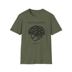 Helmet of Salvation T-Shirt — Christian Faith Bicycle Helmet Graphic (Ephesians 6:17)
