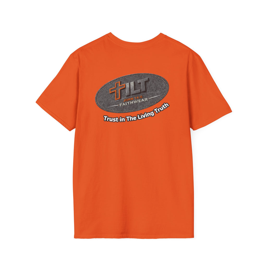 Christian Faith T-Shirt — "TILT Faithwear: Walk in the Living Truth"
