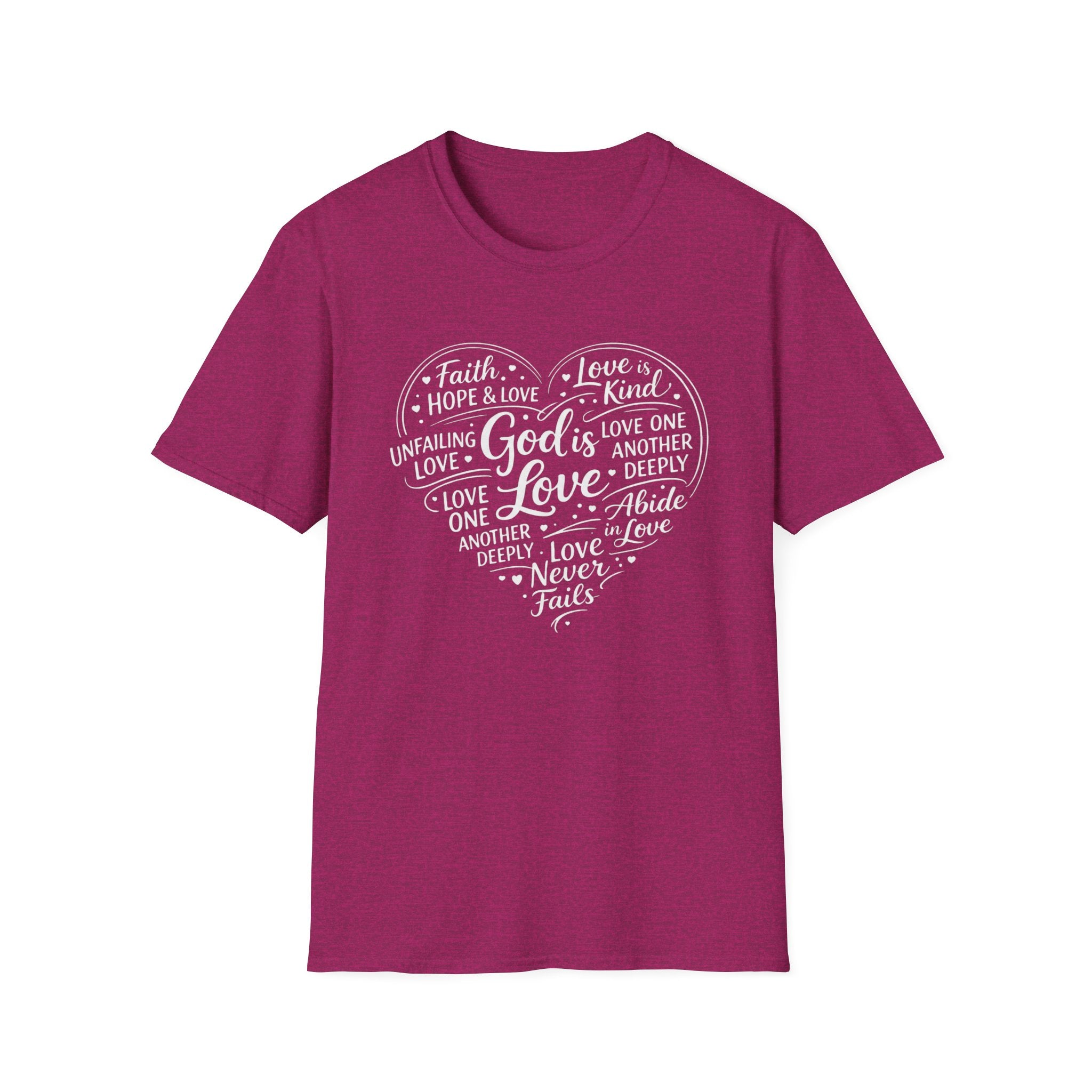 God is Love Heart T-Shirt