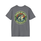 Fisher of Men T-Shirt – Matthew 4:19 Bass Fishing Christian Tee