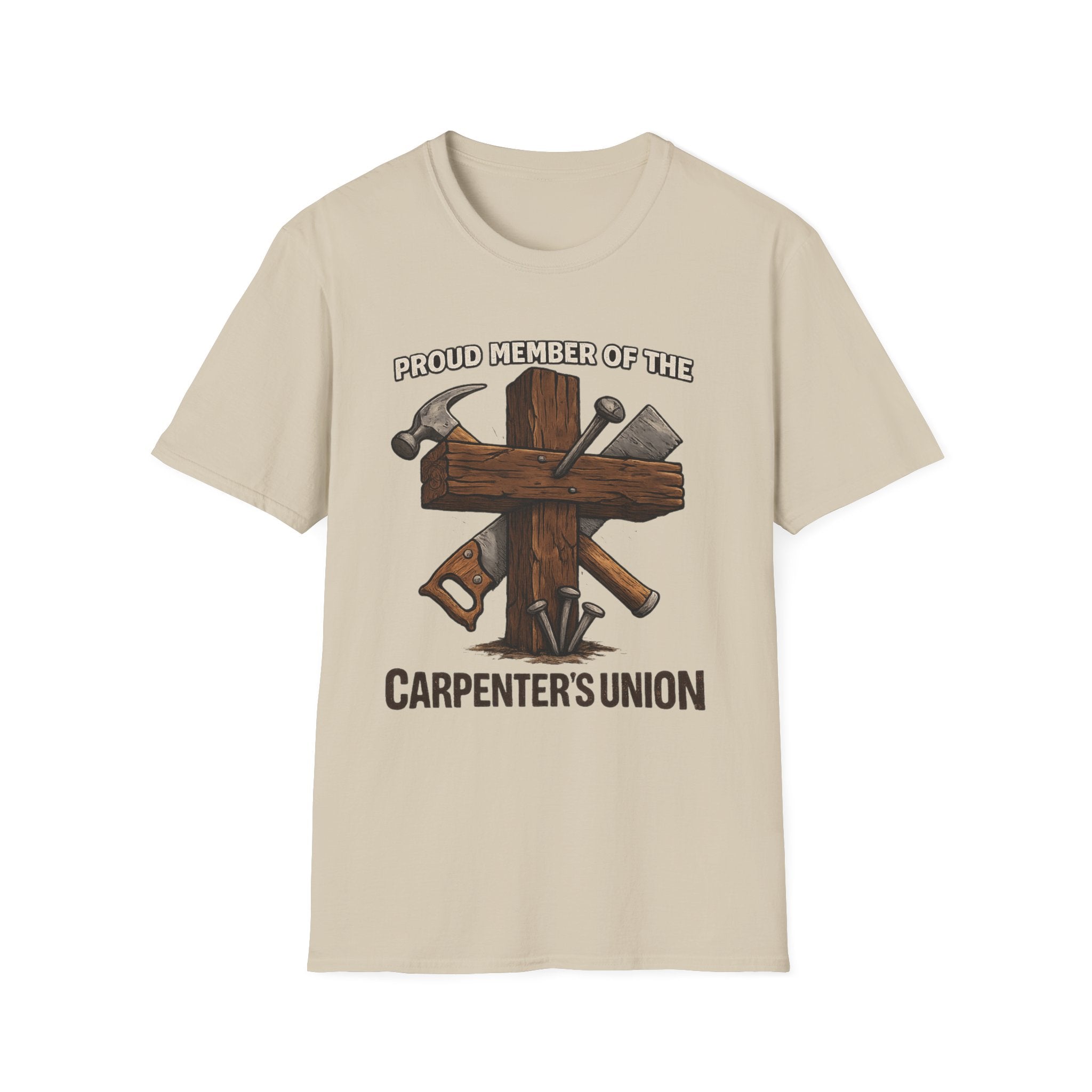 Carpenter's Union T-Shirt – Proud Member Graphic Tee