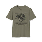 Armor of God Helmet T-Shirt — 'Put on the Full Armor of God' Scripture Tee