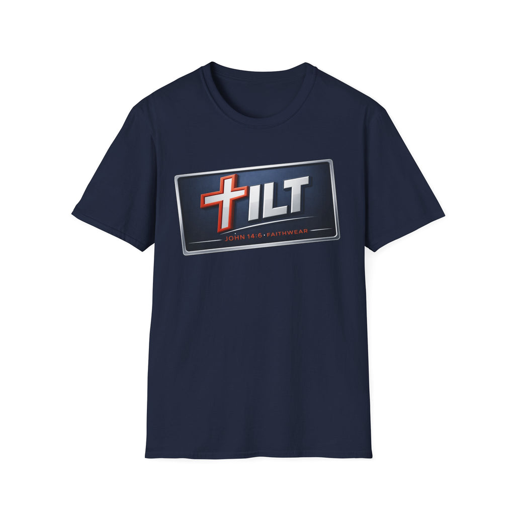 TILT Logo T‑Shirt — Christian Cross Graphic Tee