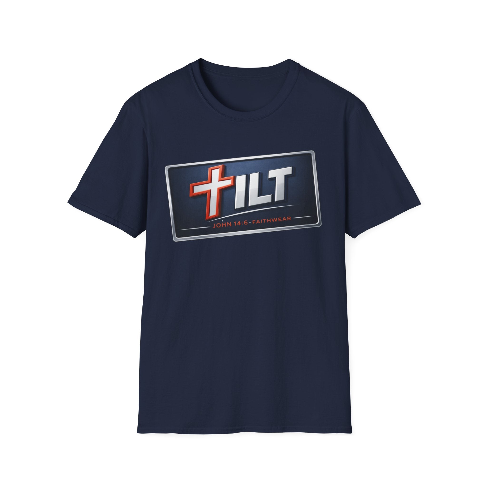 TILT Logo T‑Shirt — Christian Cross Graphic Tee