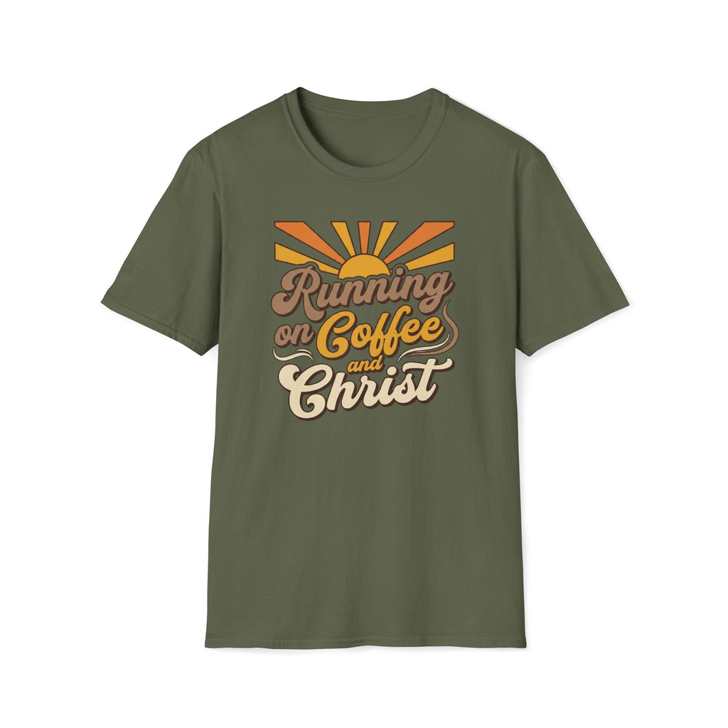 Running on Coffee & Christ T-Shirt