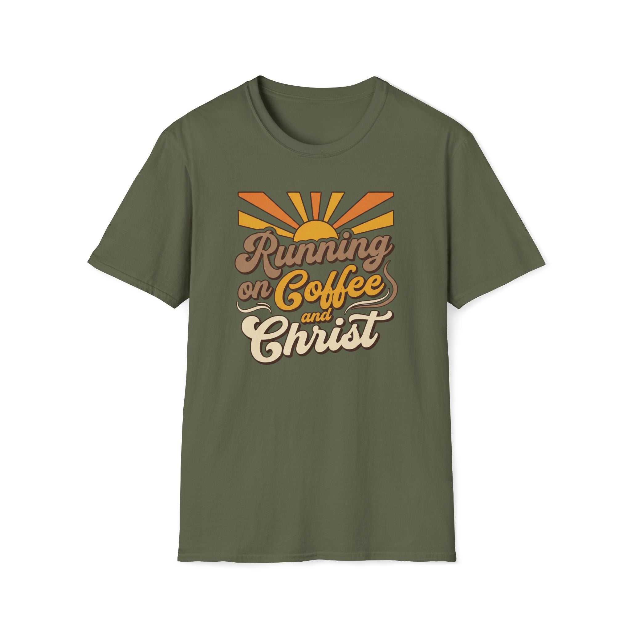 Running on Coffee & Christ T-Shirt