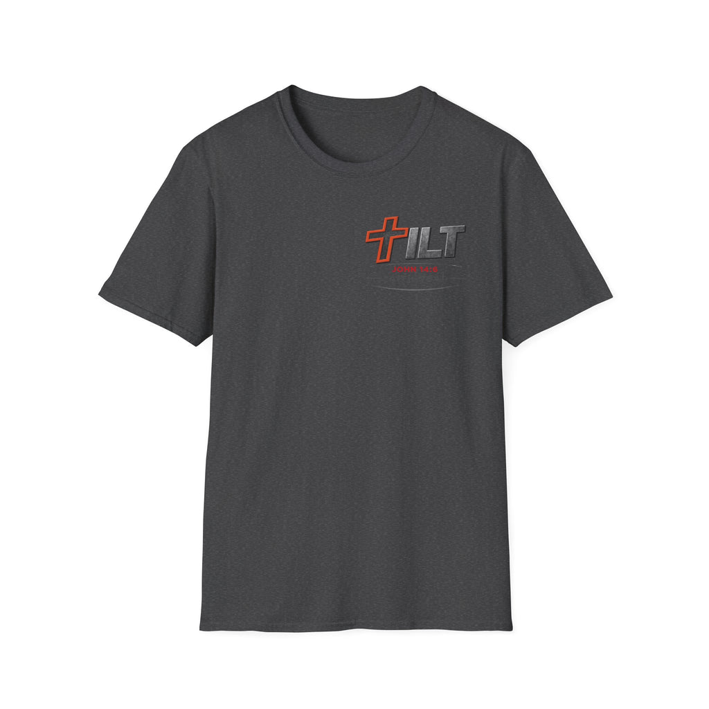 TILT Faithwear T-Shirt — "Walk in The Living Truth" Christian Tee