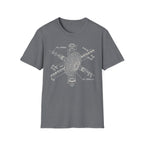 Bike Gear Blueprint T-Shirt — Exploded Cassette Diagram Tee