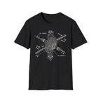 Bike Gear Blueprint T-Shirt — Exploded Cassette Diagram Tee