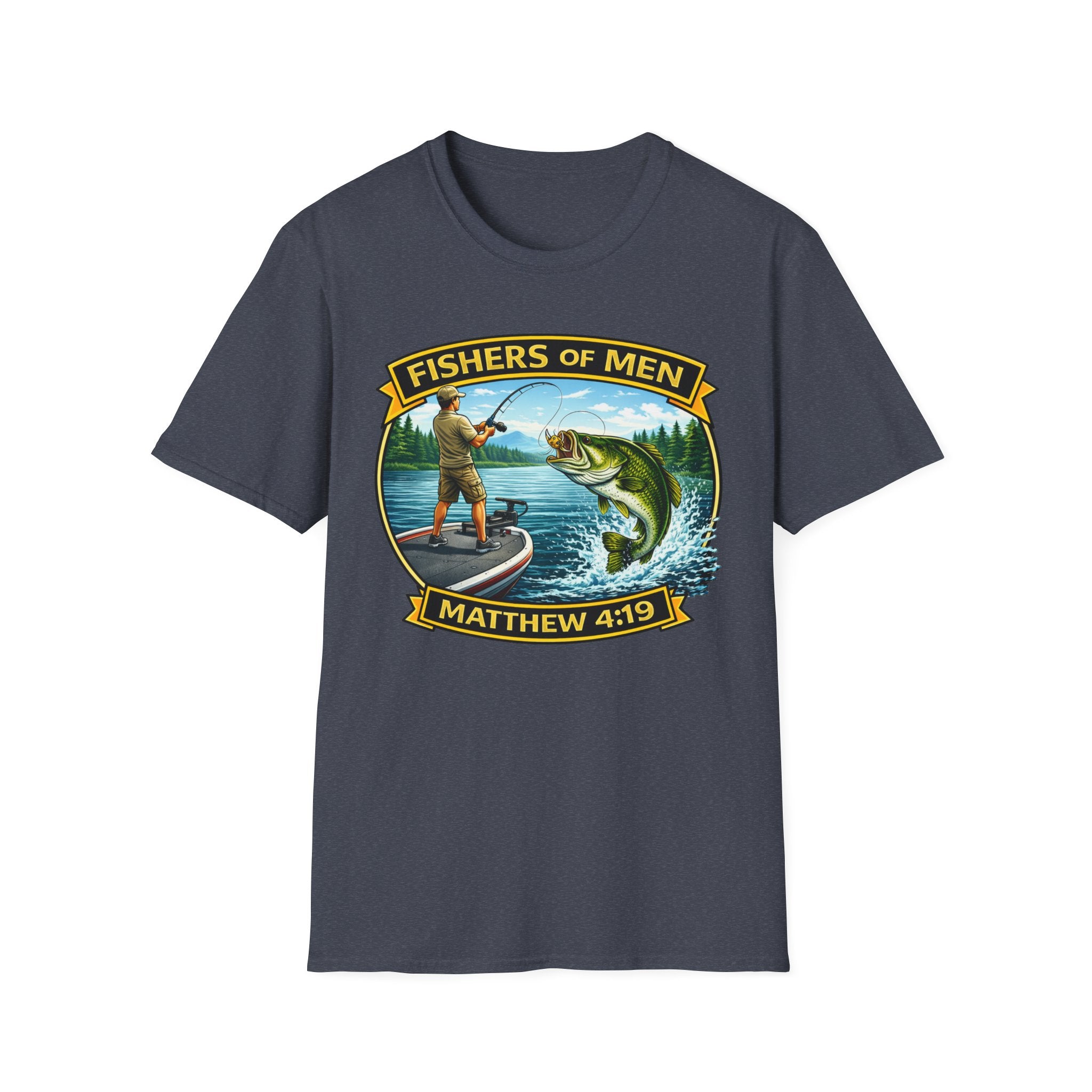 Fishers of Men Bass Fishing T-Shirt
