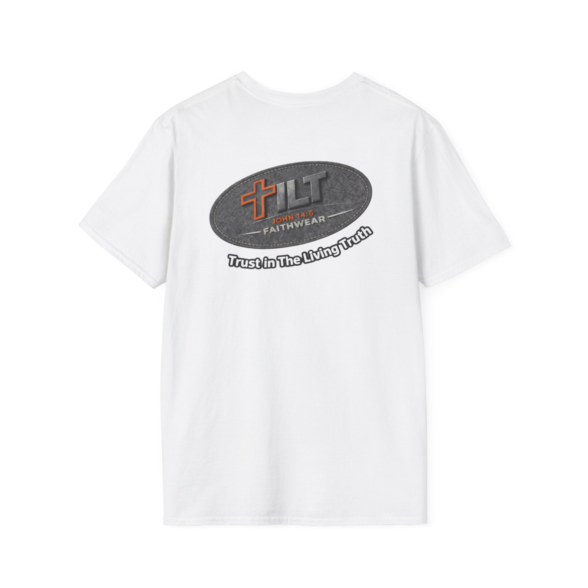 Christian Faith T-Shirt — "TILT Faithwear: Walk in the Living Truth"