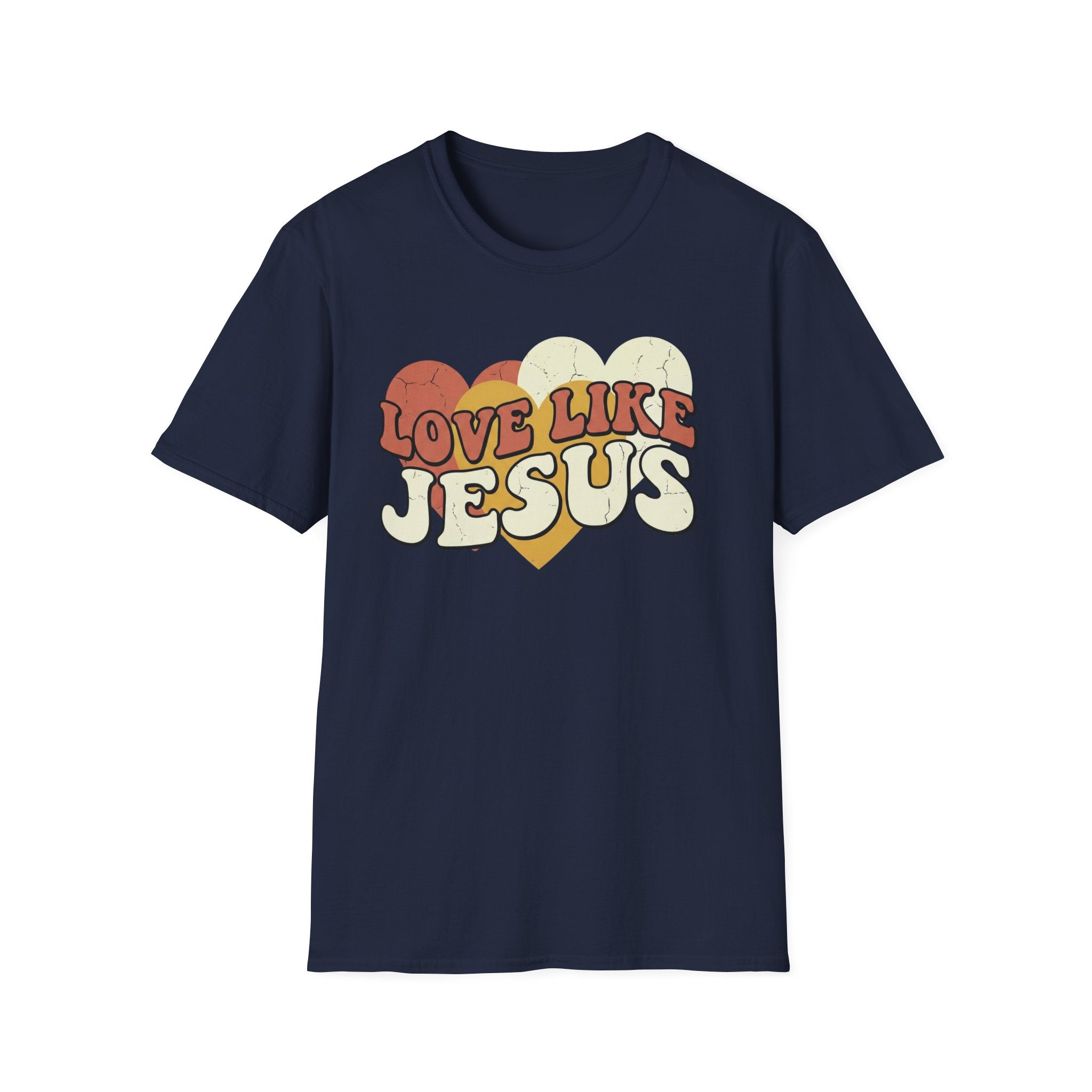 Love Like Jesus Groovy T-Shirt