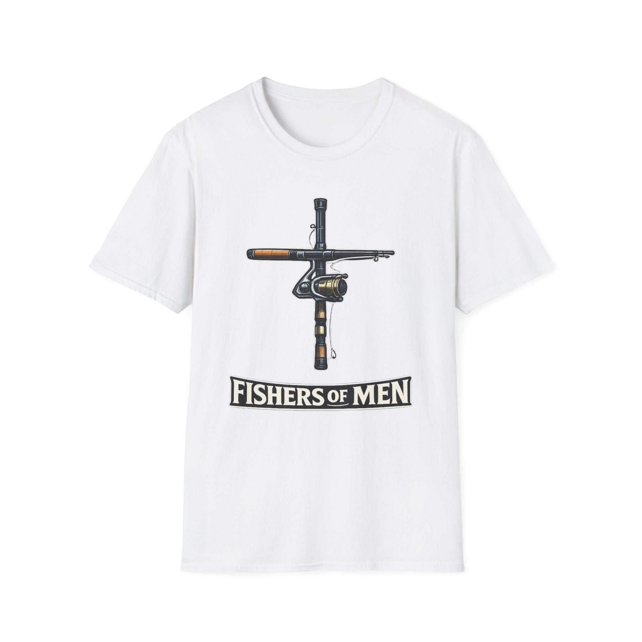 Fishing Pole Cross T-Shirt