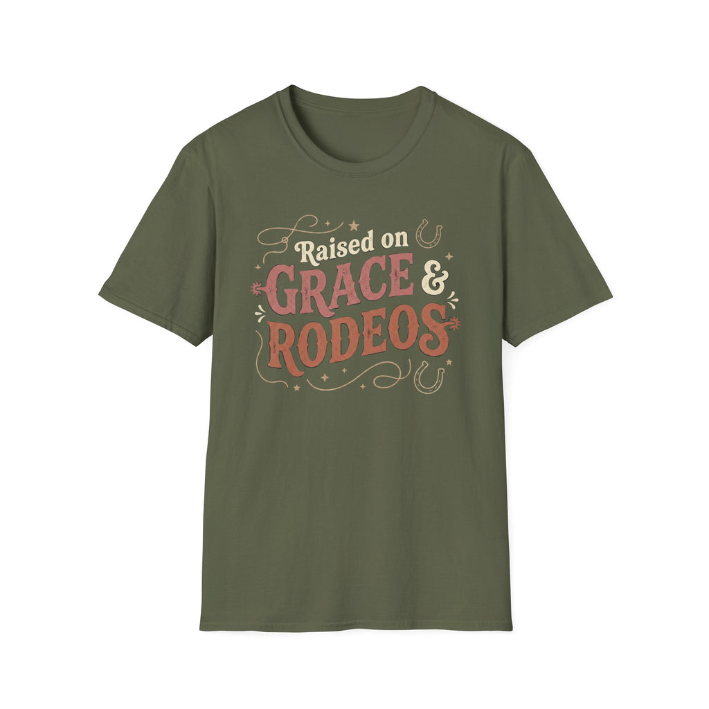 Raised on Grace & Rodeos T-Shirt