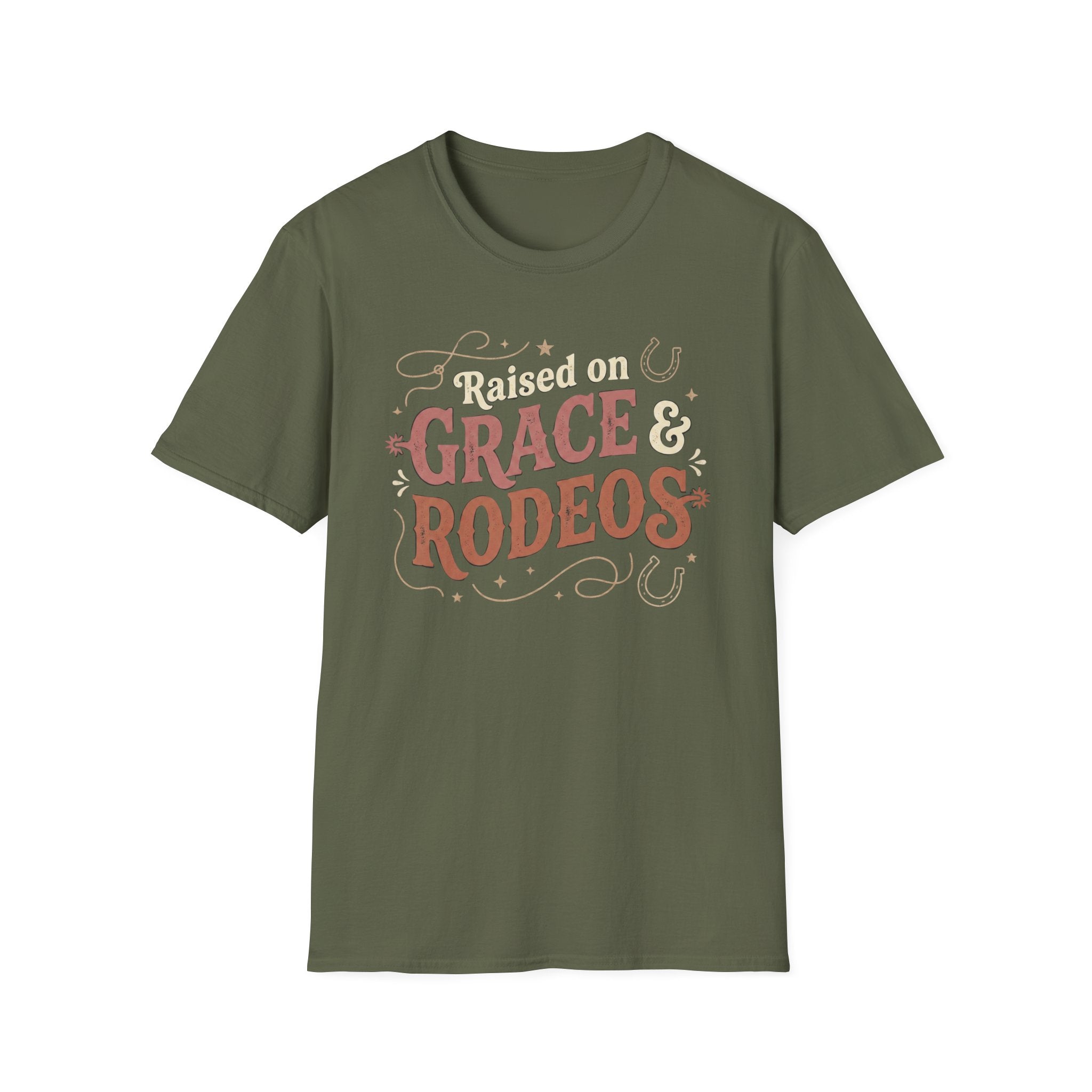 Raised on Grace & Rodeos T-Shirt