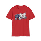 Tilt Rectangle American Flag T-Shirt