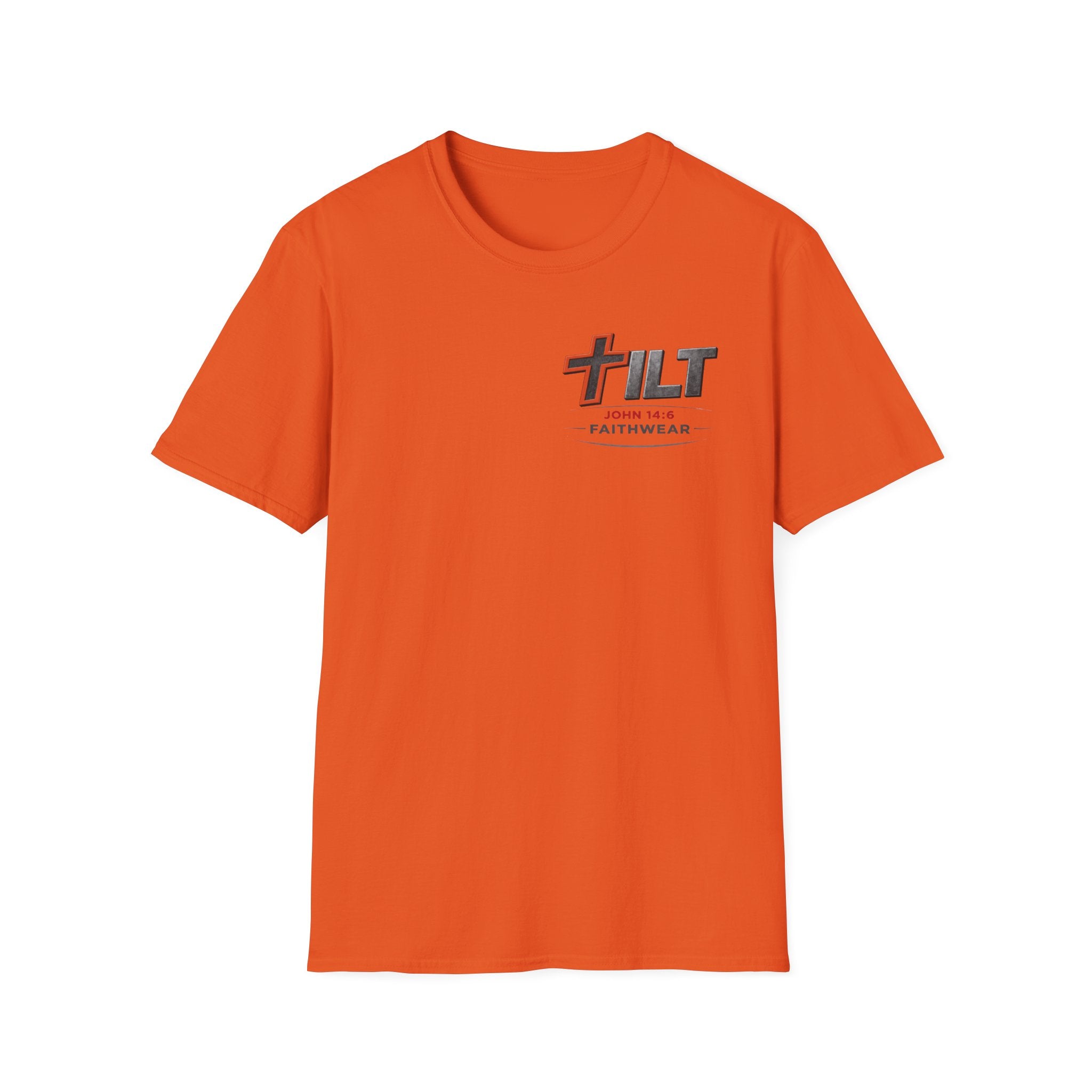 TILT Faithwear T-Shirt — "Walk in The Living Truth" Christian Tee