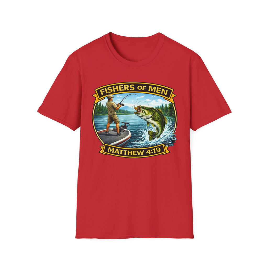 Fishers of Men Bass Fishing T-Shirt