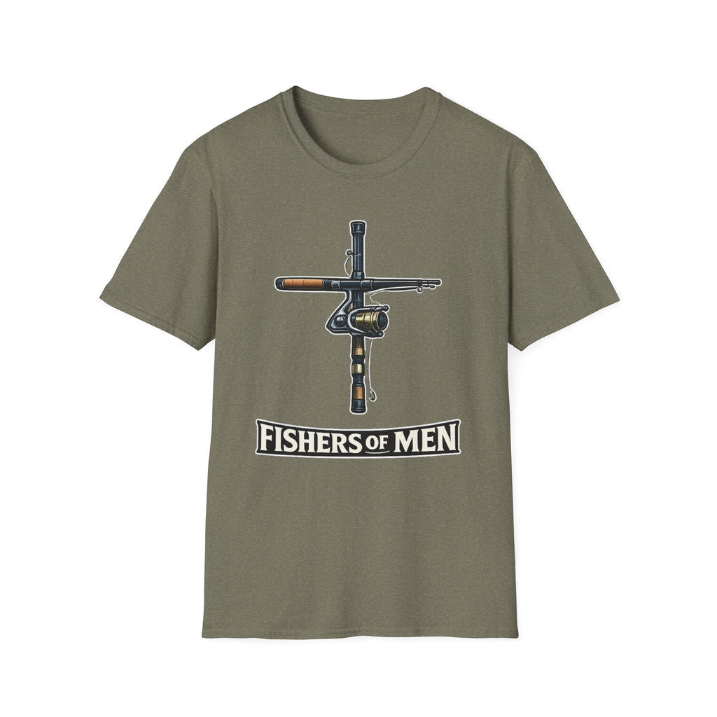 Fishing Pole Cross T-Shirt
