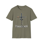 Fishing Pole Cross T-Shirt