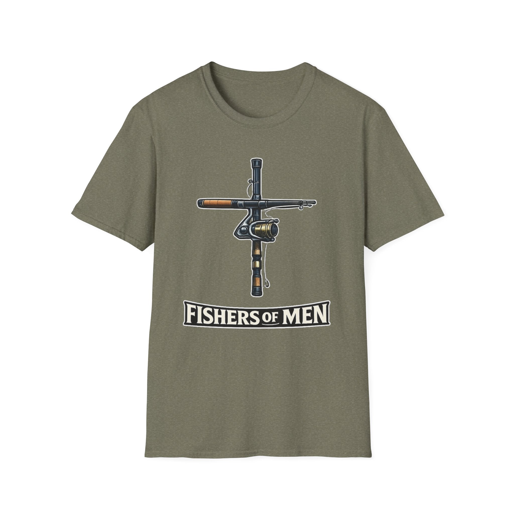 Fishing Pole Cross T-Shirt