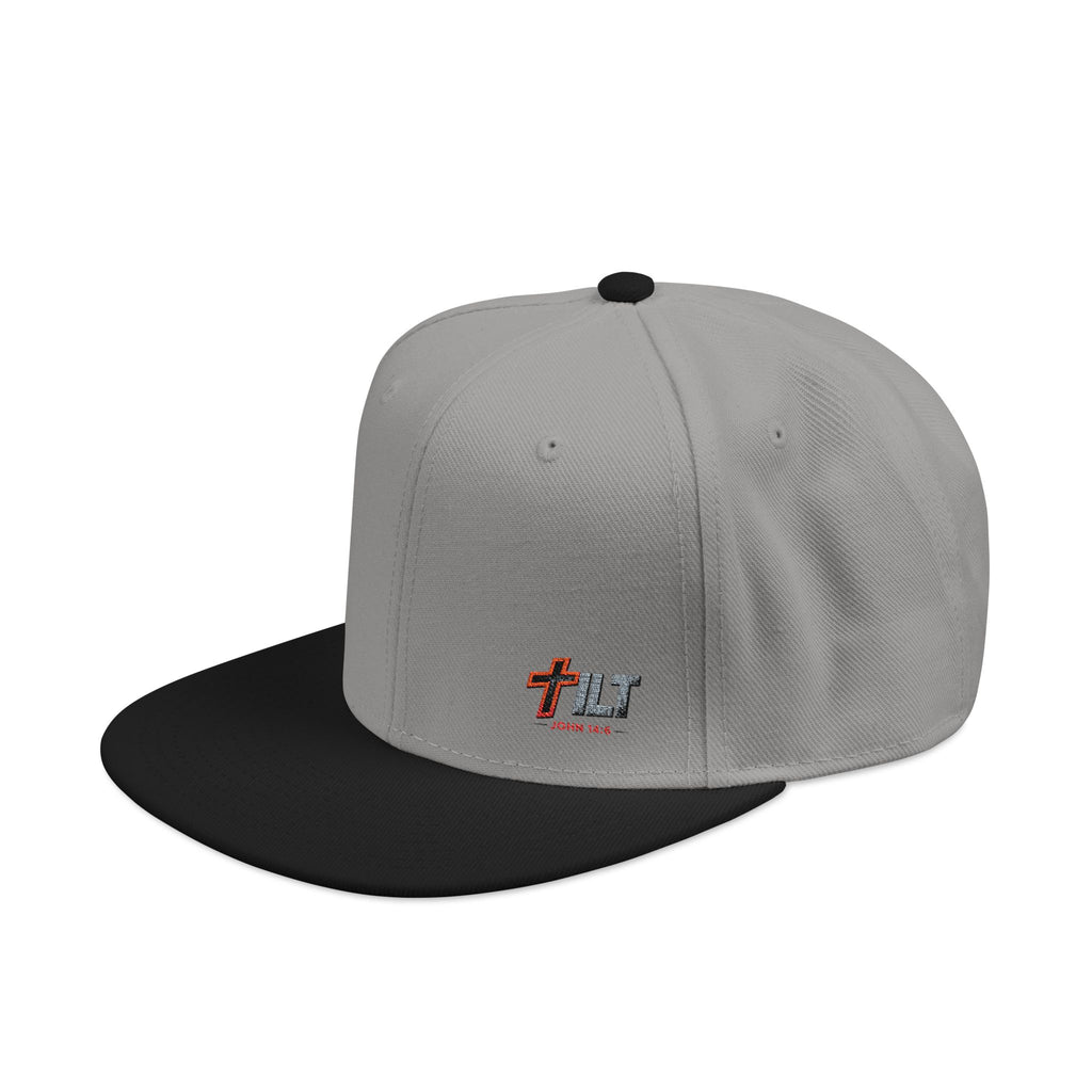 Embroidered Cross & 4T Snapback Hat — Christian Baby Milestone Cap
