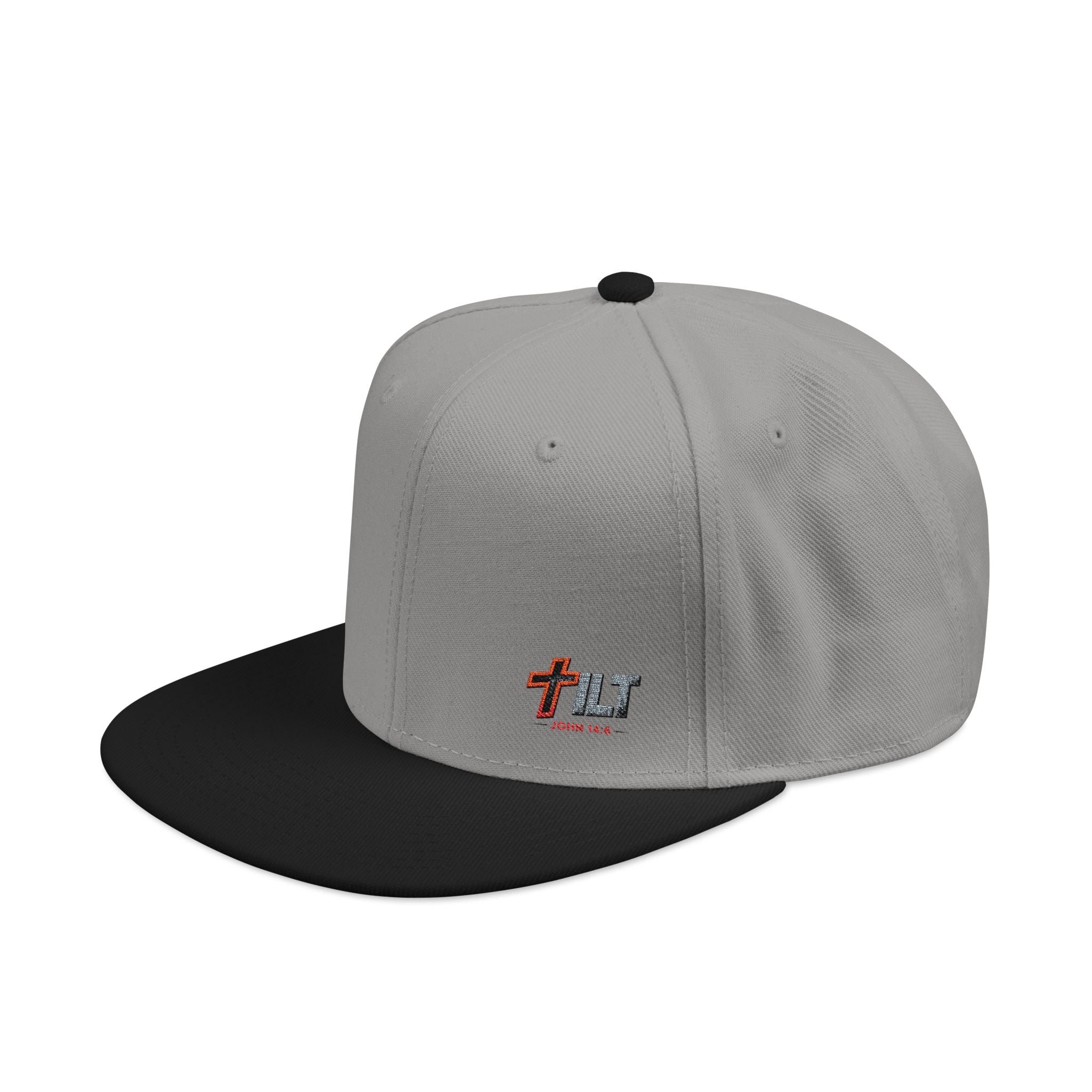 Embroidered Cross & 4T Snapback Hat — Christian Baby Milestone Cap