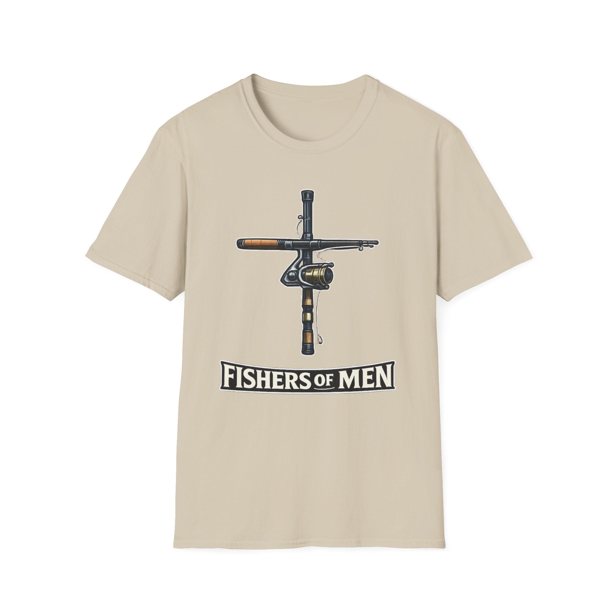 Fishing Pole Cross T-Shirt