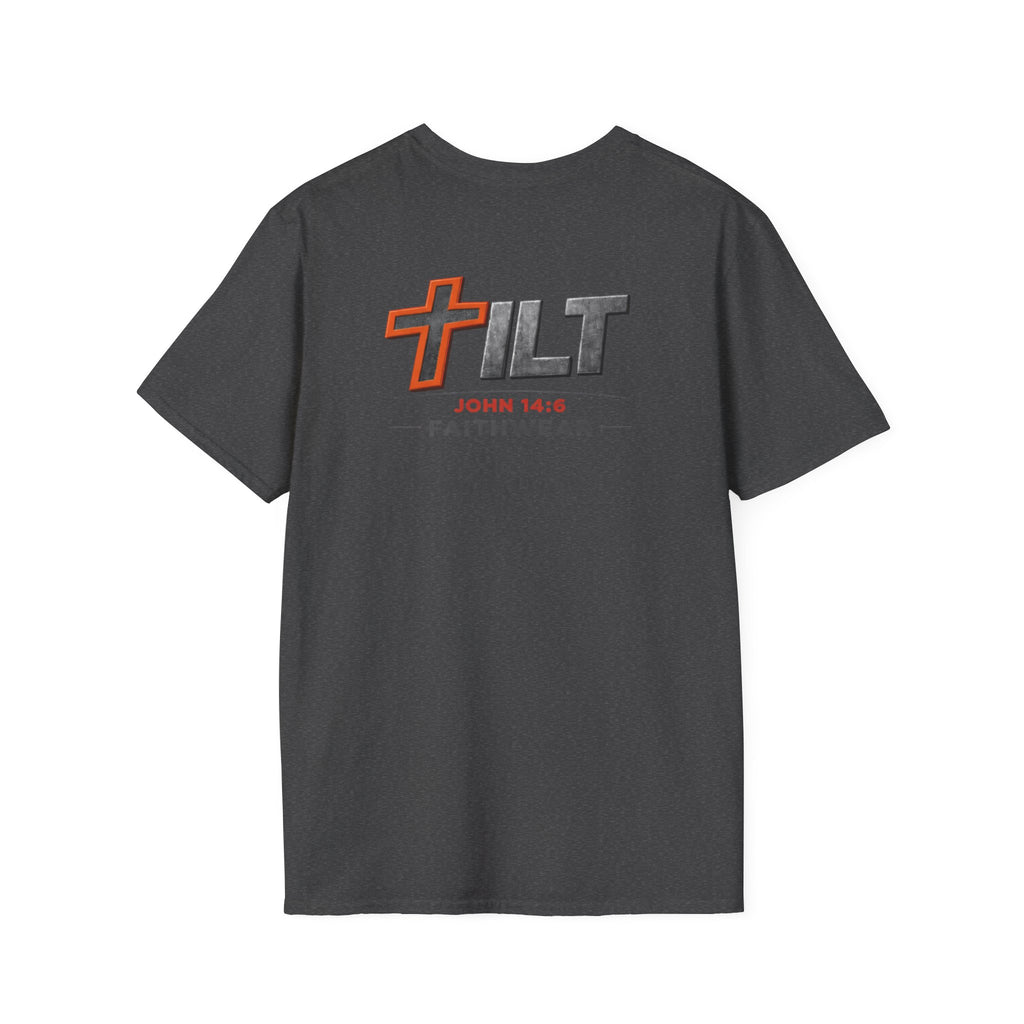 TILT Faithwear T-Shirt — "Walk in The Living Truth" Christian Tee