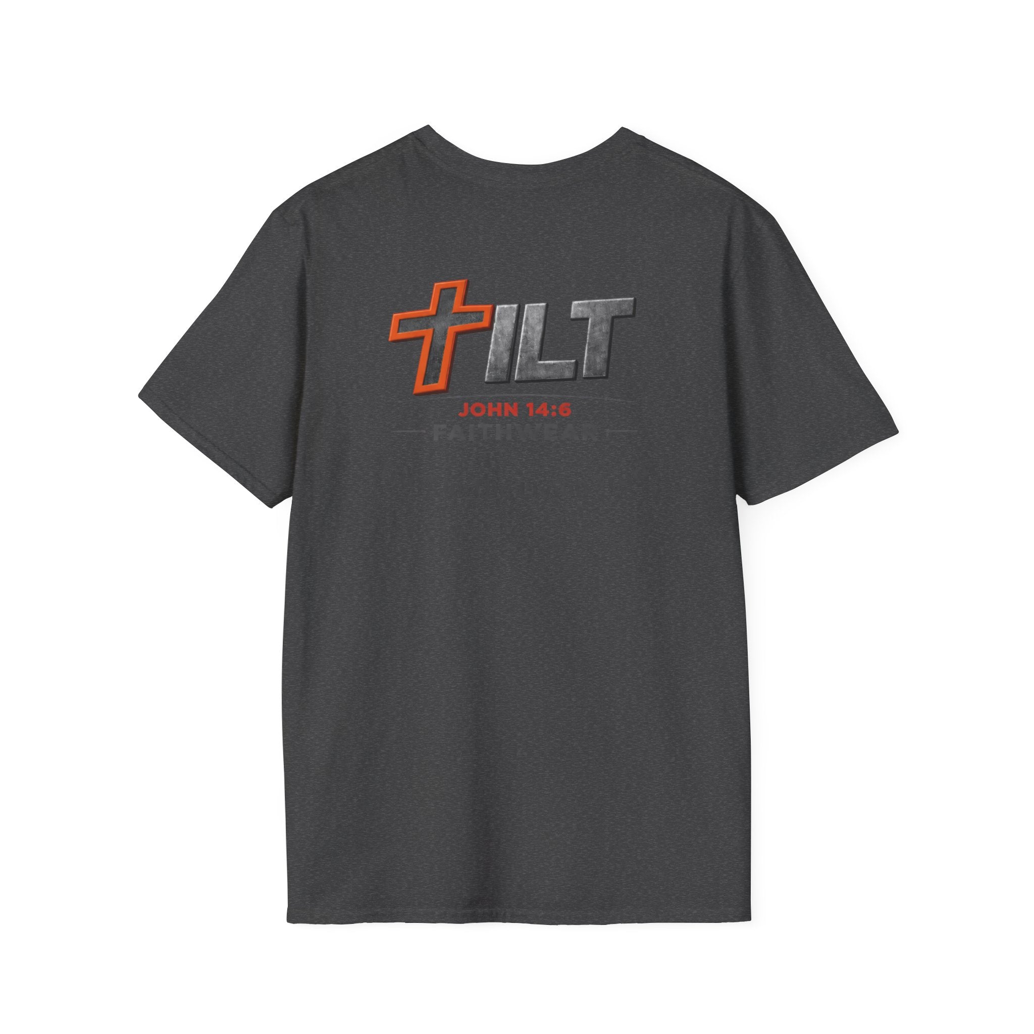 TILT Faithwear T-Shirt — "Walk in The Living Truth" Christian Tee