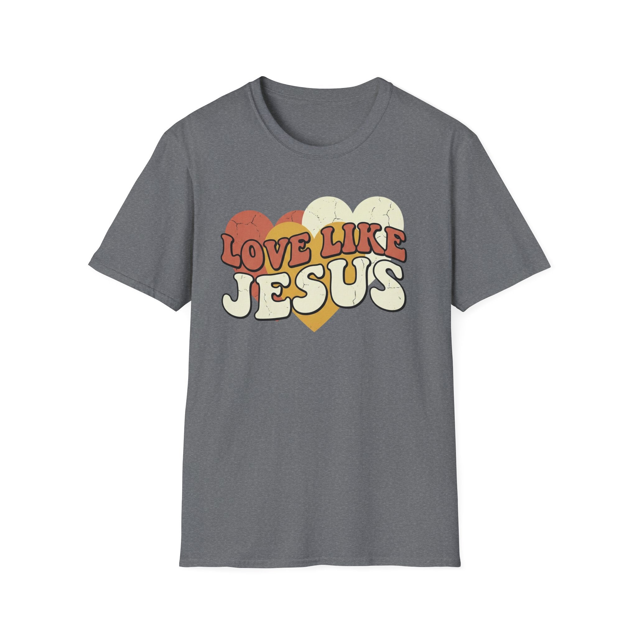 Love Like Jesus Groovy T-Shirt