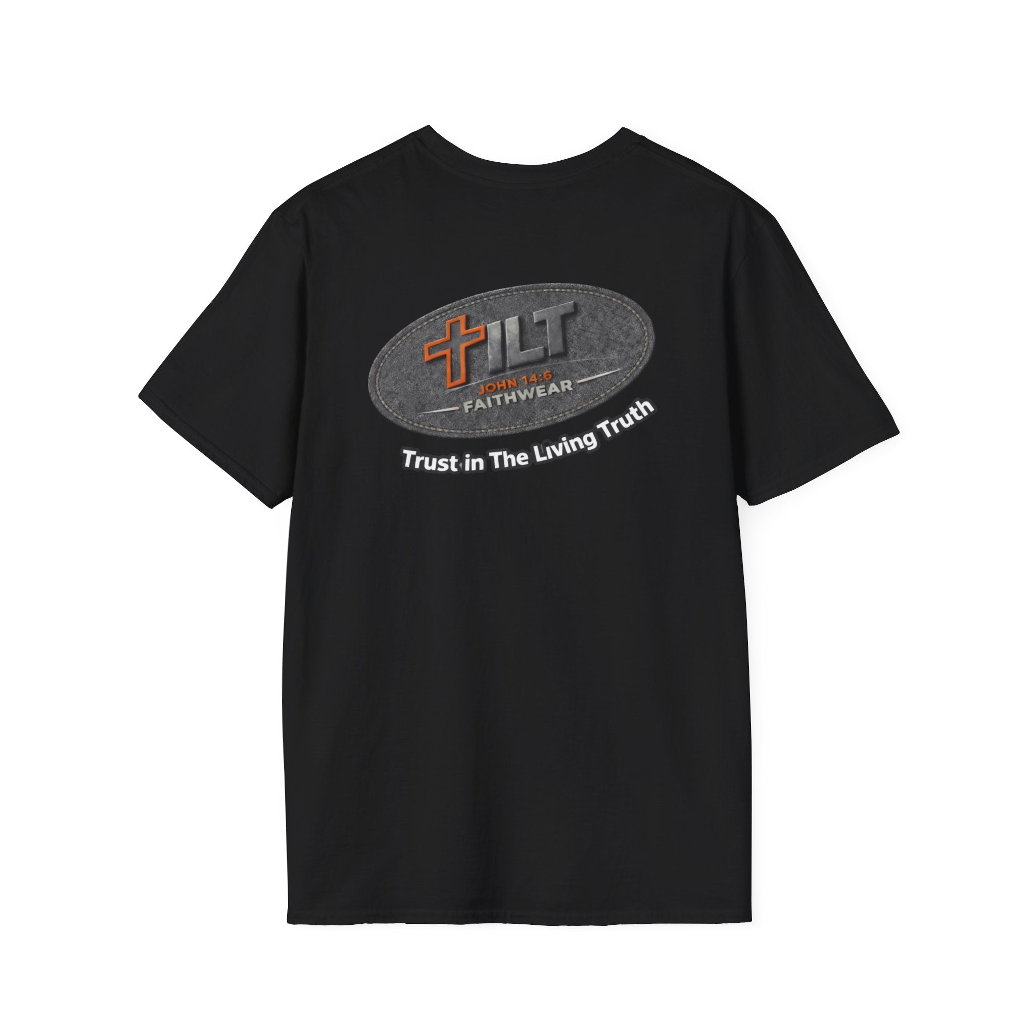 Christian Faith T-Shirt — "TILT Faithwear: Walk in the Living Truth"