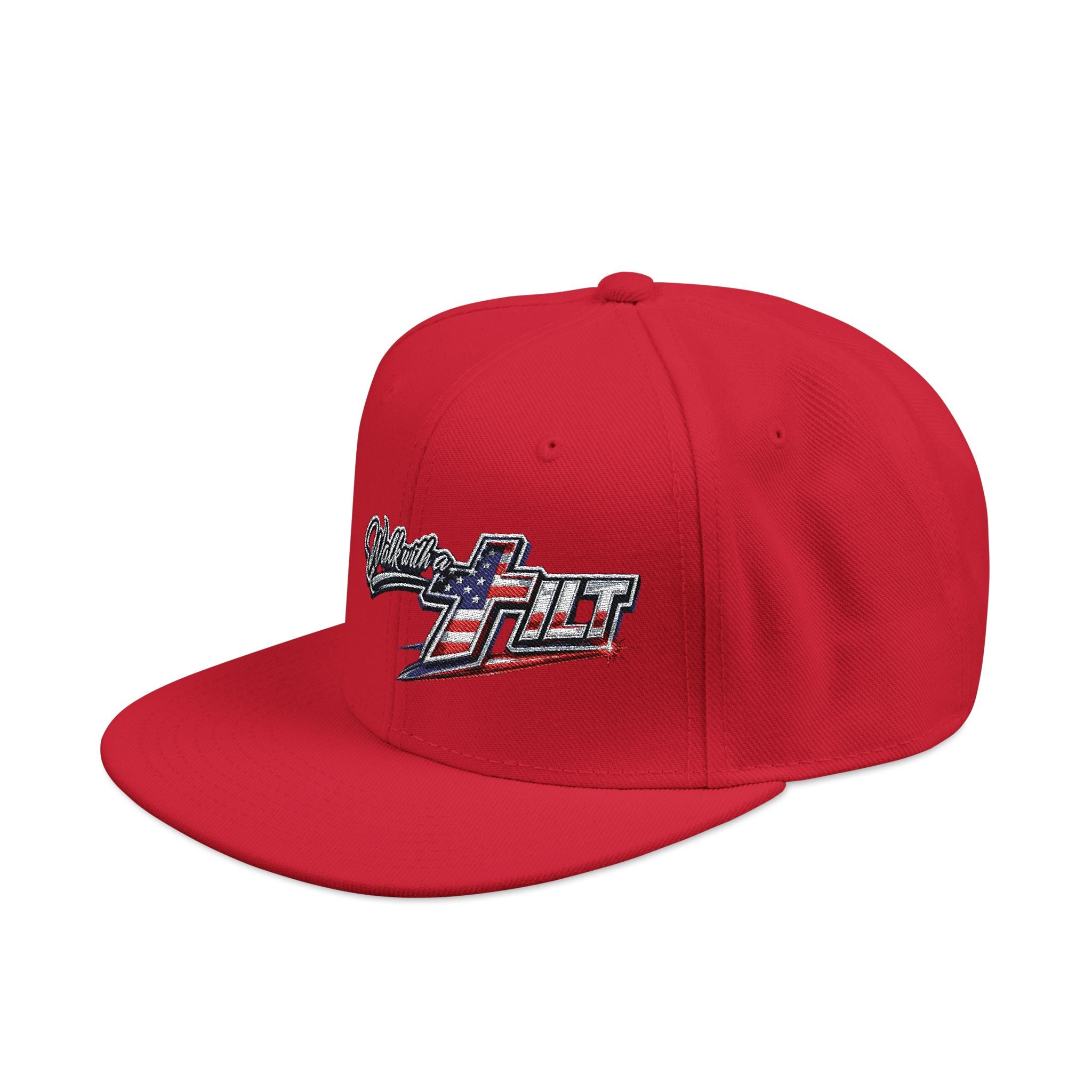 Snapback (Embroidery) Walk with a Tilt
