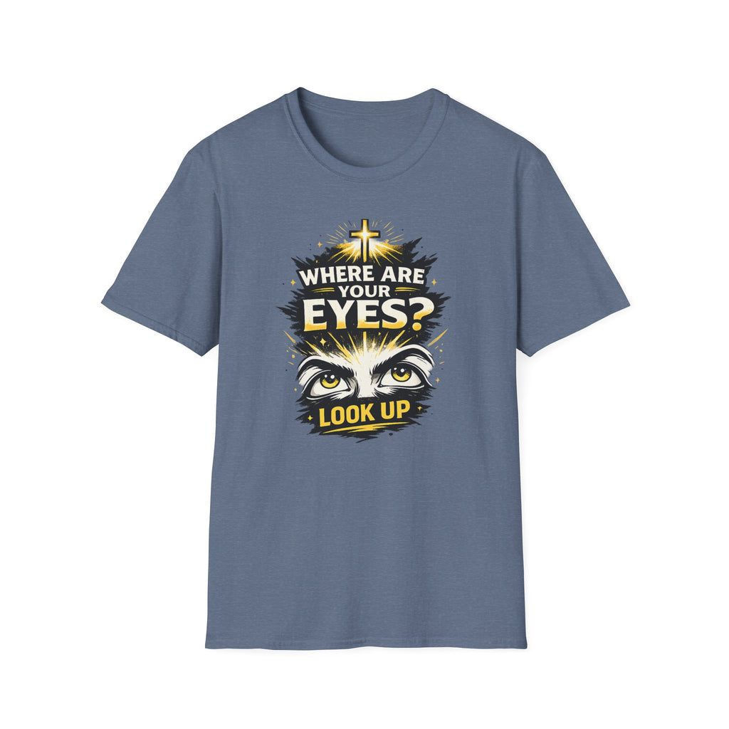 Look Up" Christian Faith Graphic Tee