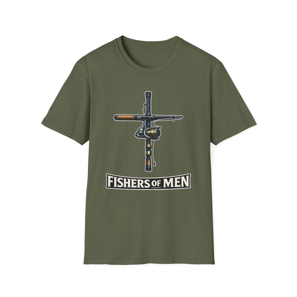 Fishing Pole Cross T-Shirt