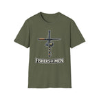 Fishing Pole Cross T-Shirt