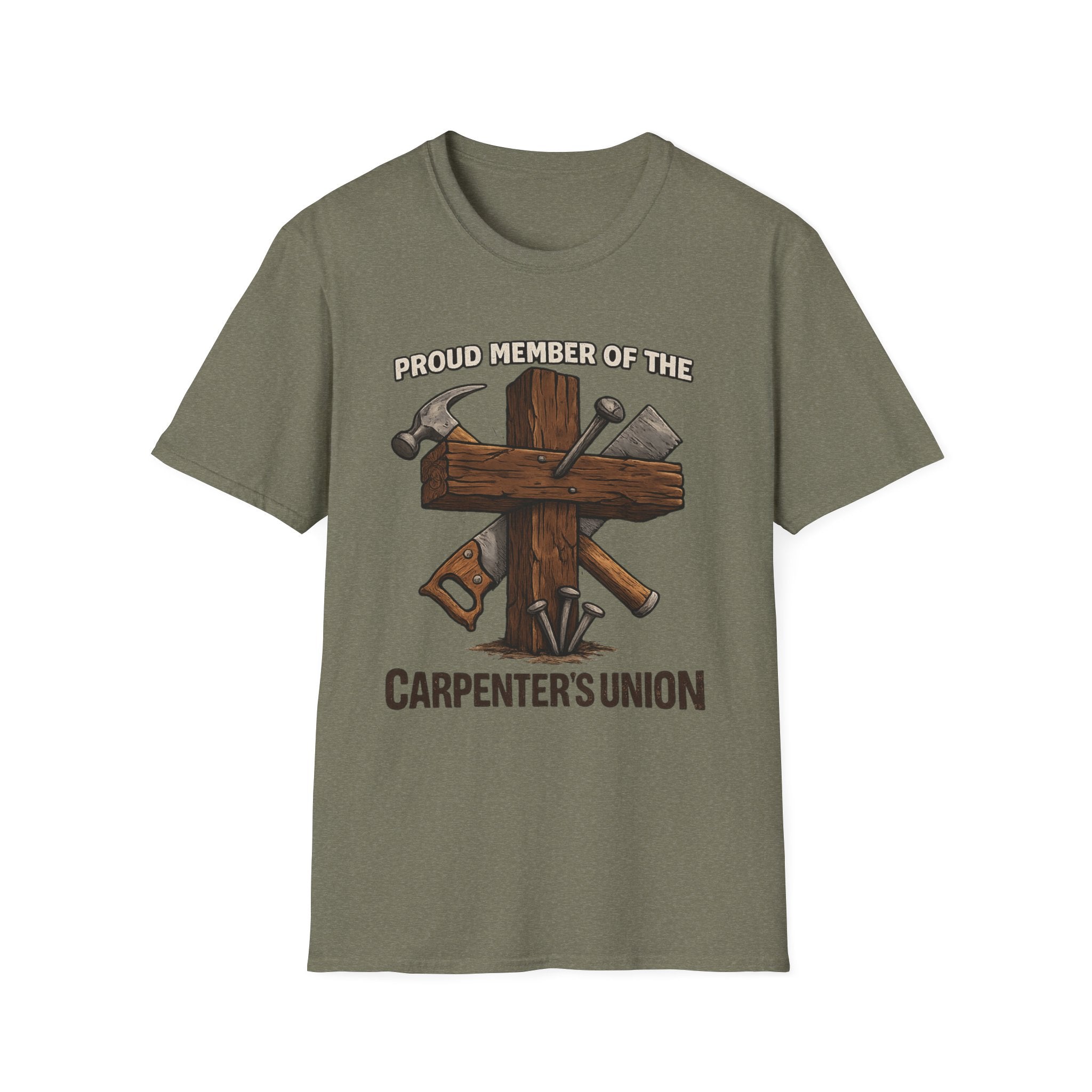 Carpenter's Union T-Shirt – Proud Member Graphic Tee