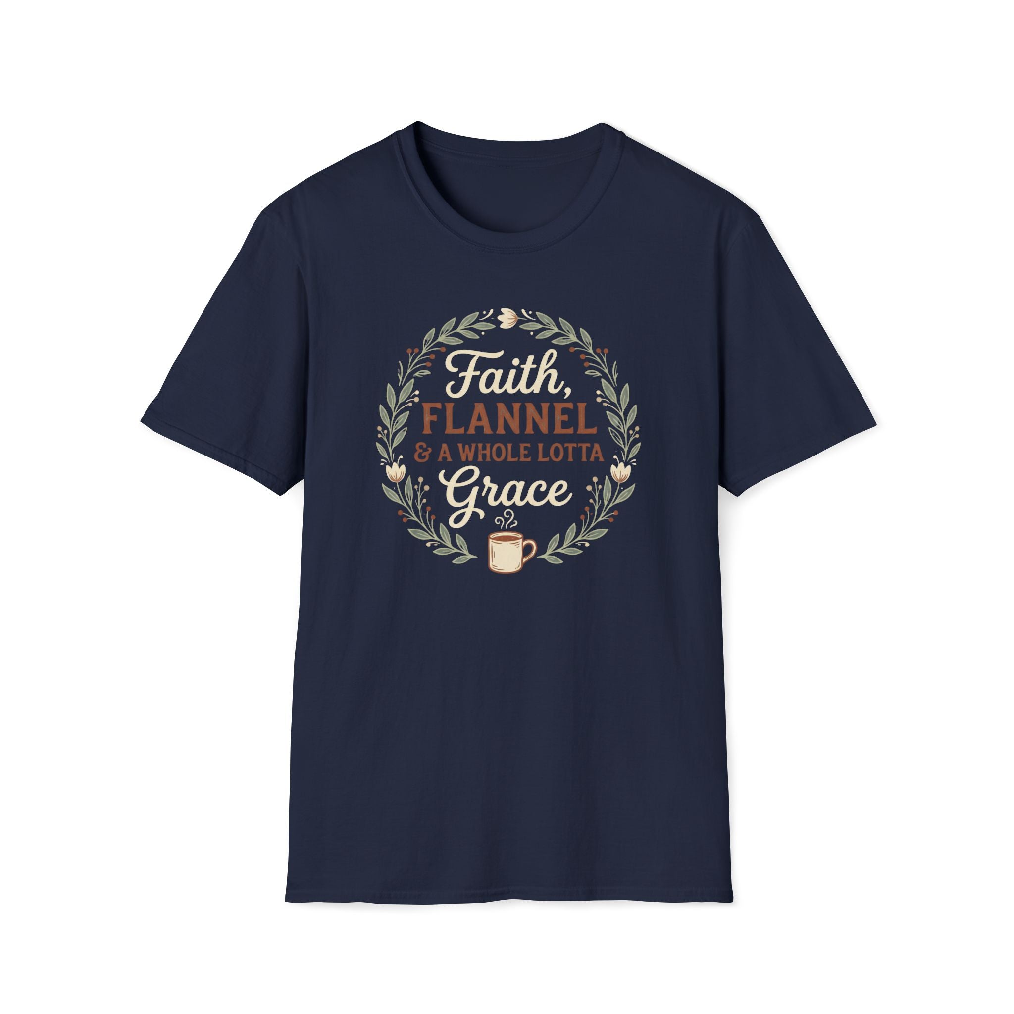 Faith, Flannel, and Grace T-Shirt