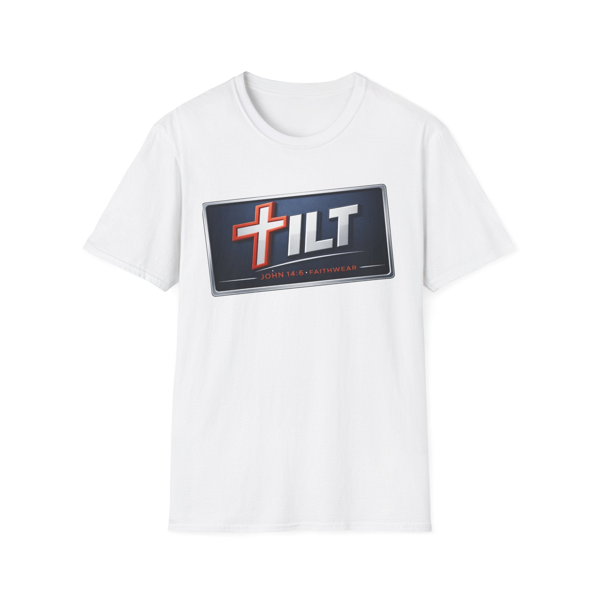 TILT Logo T‑Shirt — Christian Cross Graphic Tee