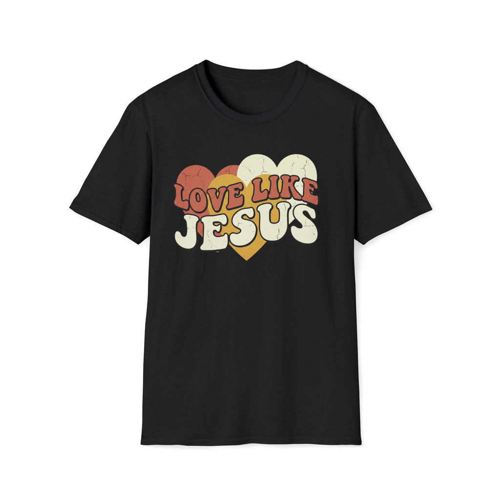 Love Like Jesus Groovy T-Shirt