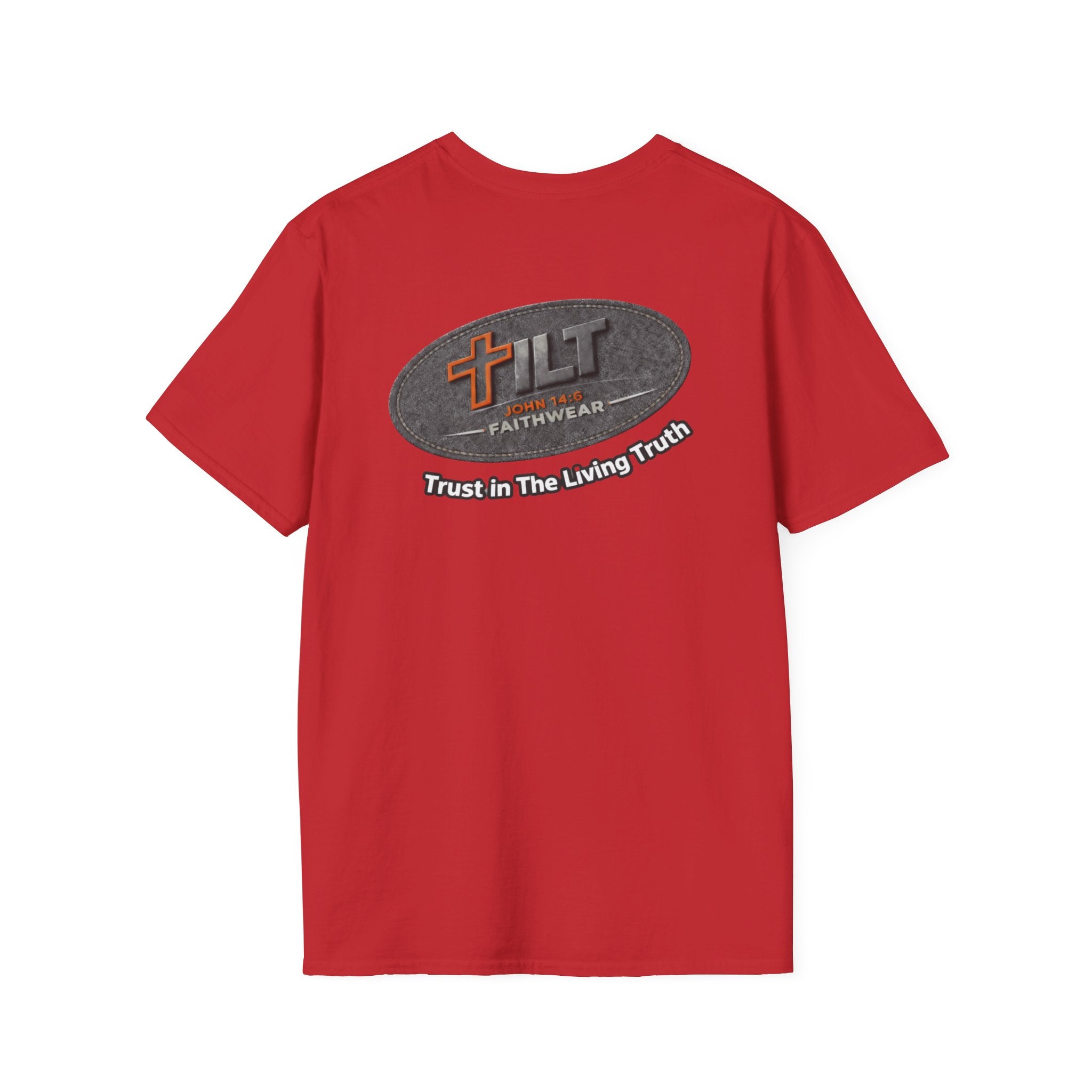 Christian Faith T-Shirt — "TILT Faithwear: Walk in the Living Truth"