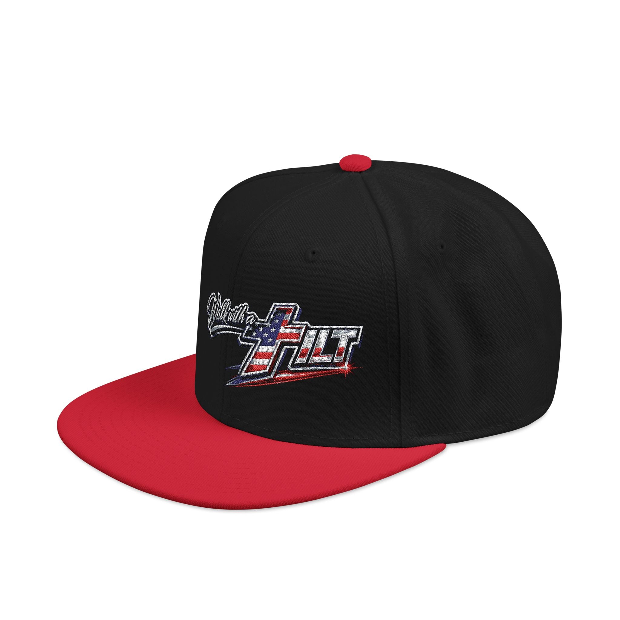 Snapback (Embroidery) Walk with a Tilt