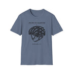 Helmet of Salvation T-Shirt — Christian Faith Bicycle Helmet Graphic (Ephesians 6:17)