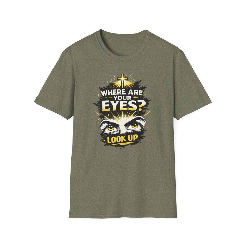 Look Up" Christian Faith Graphic Tee